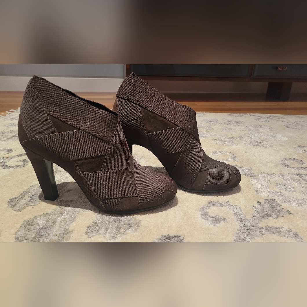 Brand New United Nude Heels Brown